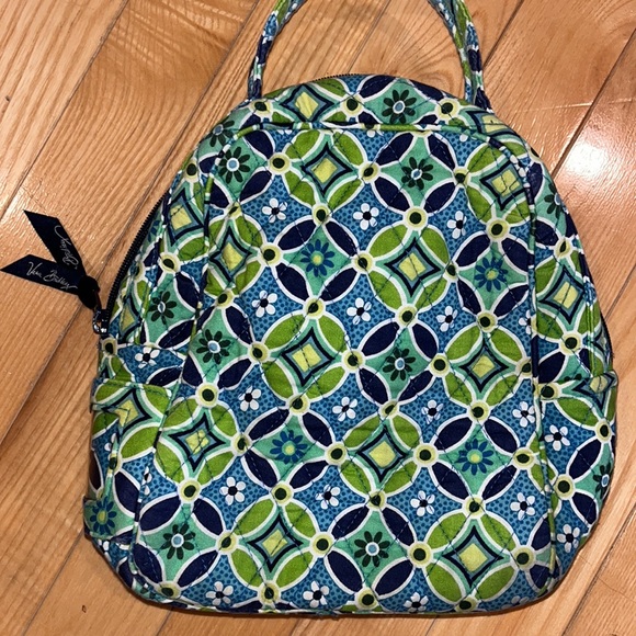Vera Bradley Bags Vera Bradley Lunch Bag Blue And Green Poshmark